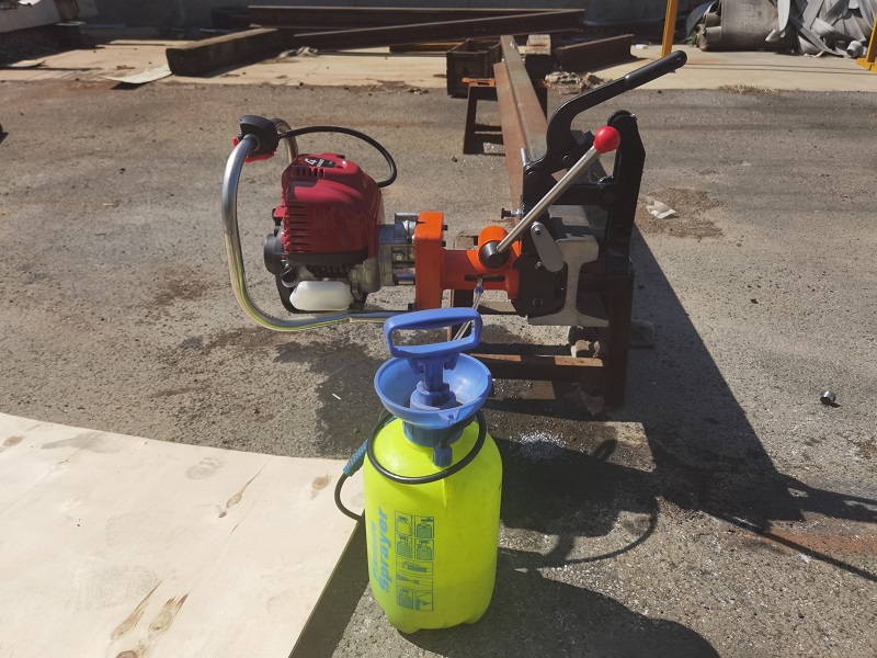 內燃鋼軌鉆孔機  常見故障處理方法